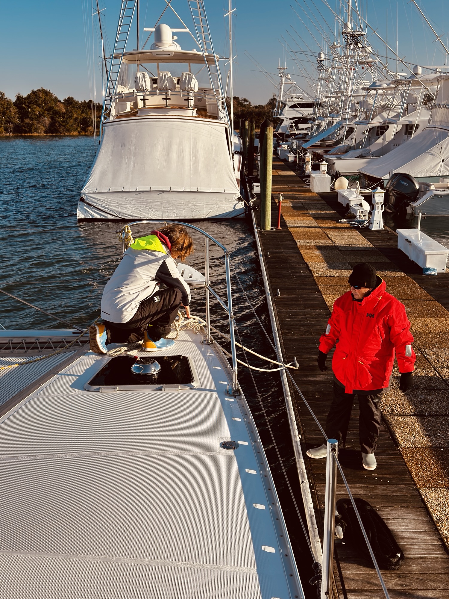 Back on Tilia, and Heading to Sea