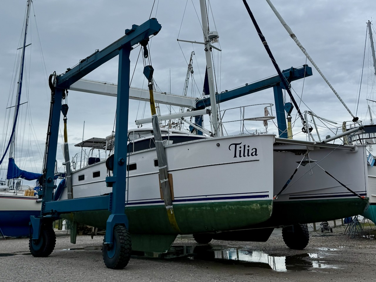 The less glamorous side of sailing